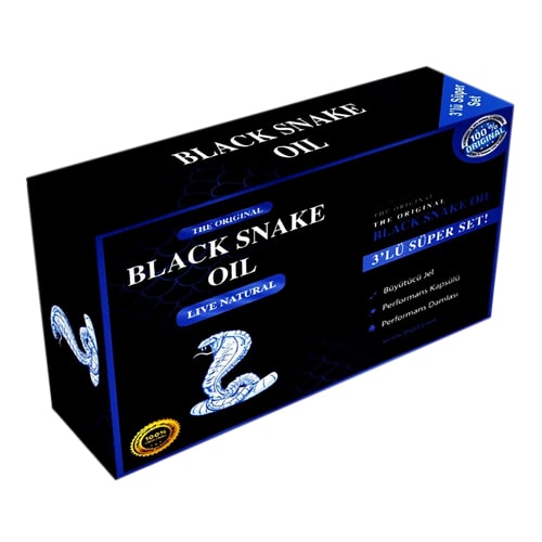 Black Snake Oil Set - 2 Set