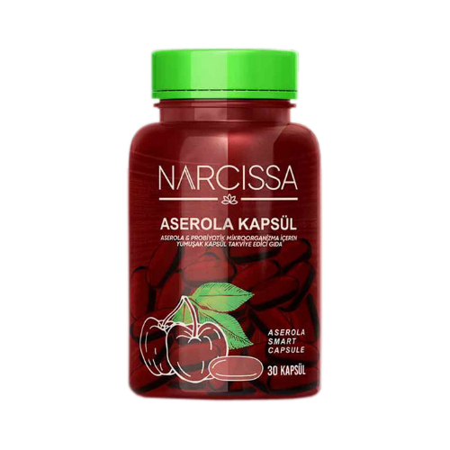 2 Adet Narcissa Aserola Soft Jel - Aserola Hapı / Kapsül